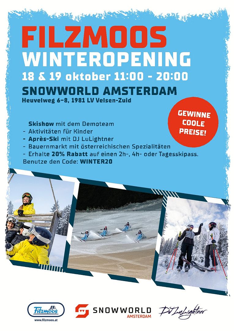 Filzmoos in Niederland 18./19.10.2025 in SnowWorld Amsterdam